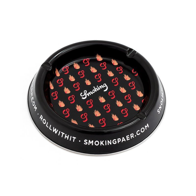 Smoking Cenicero Black Flames