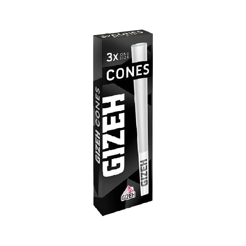 Gizeh Cones Black + Tips