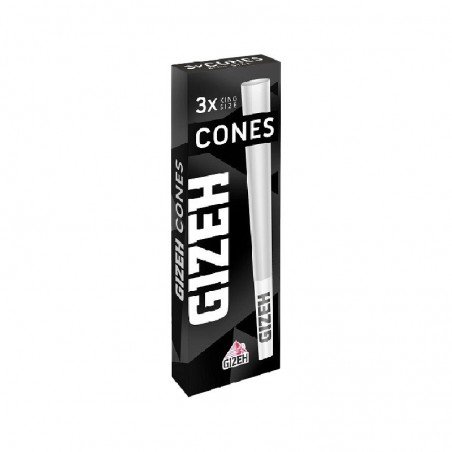 Gizeh Cones Black + Tips