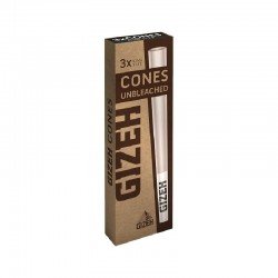 Gizeh Cones Unbleached + Tips