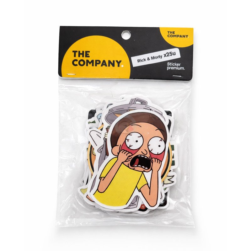 The Company Stickers Rick and Morty