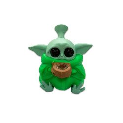 Pipa Agua Silicona Baby Yoda