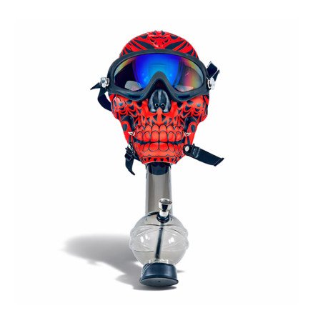 Mascara Bong Mask Red Skull BM04
