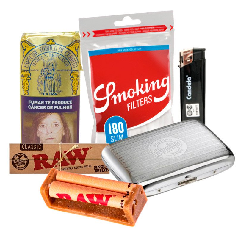 Kit Tabaco Deluxe (Cerrito)
