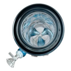 Bong de Vidrio Calavera Azul  GDE BNG 075