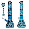 Bong de Vidrio Calavera Azul  GDE BNG 075