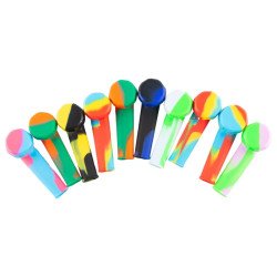 Pipa Silicona Con Tapa KT 327