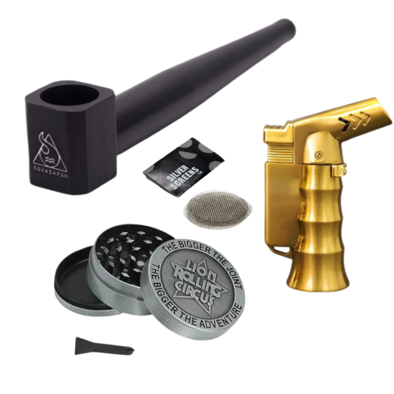 Kit Pipa Cannabis Premium