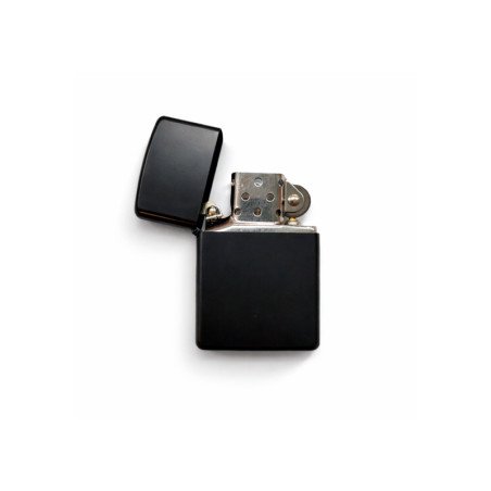 Encendedor Bencina Negro Liso