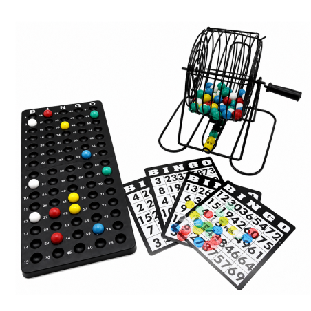 Bingo Set Metalico Tablero YYBS 02