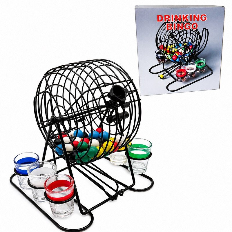 Bingo Metalico Drinking Game Shots YYBS 01