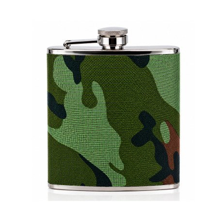 Petaca Inox Camuf. HF004 60oz