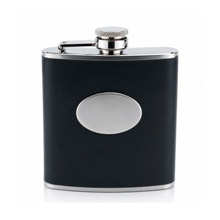 Petaca Inox Negra HF 031 60oz