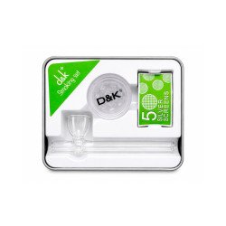 Set de Pipa de Vidrio Lata DK 7153