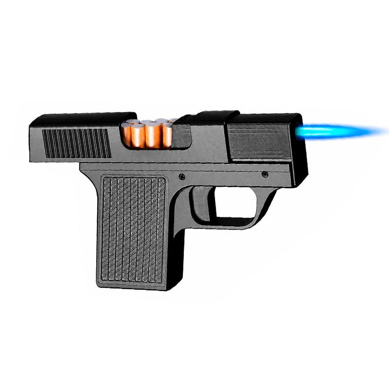 Encededor Pistola Porta Cigarrillos