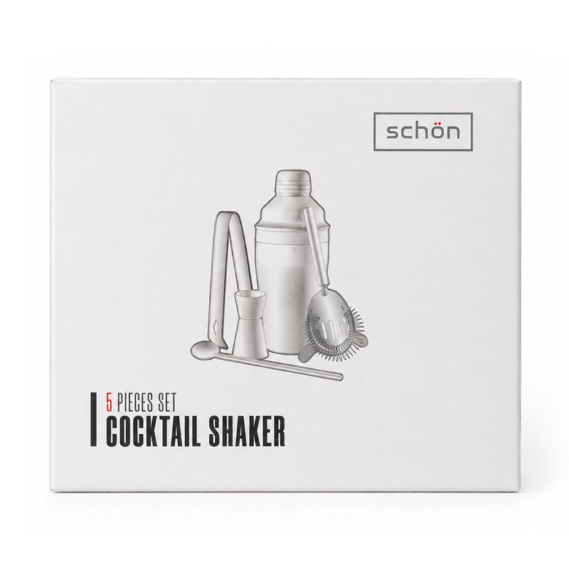 Schon Cocteleria Set x5 Piezas 550ml 609010