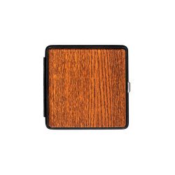 Cigarrera Metal Pu Leather Case CIG 359