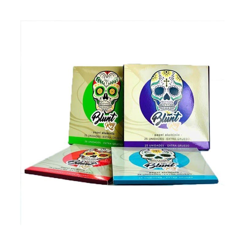 Blunt Rey Papel Aluminio Grande DL158
