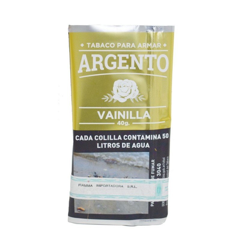 Argento Tabaco  x40grs.