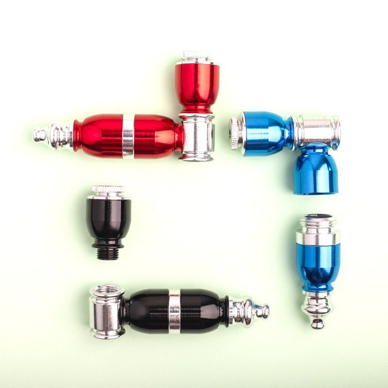 Pipa Aluminio Plateada Color (1094)