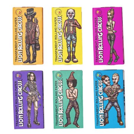 Lion Celulosa regular Papeles Rolling Circus