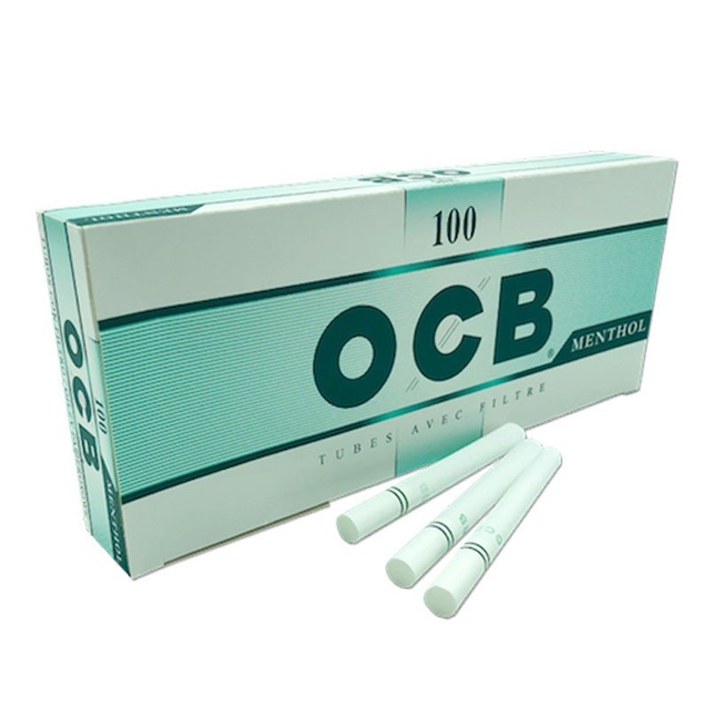 Ocb Tubos Menthol x100 unidades