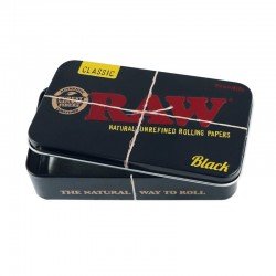 Raw Lata Guardatabaco Black