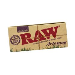 Raw Artesano Organic King Size + Tips Papeles