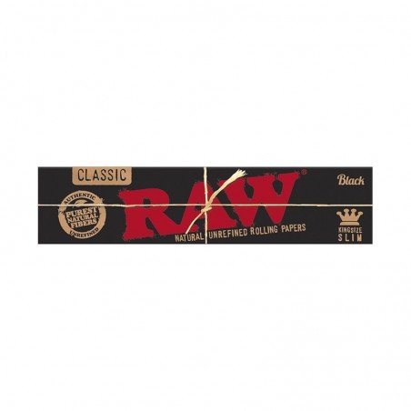 RAW King Size Classic Black  Papeles