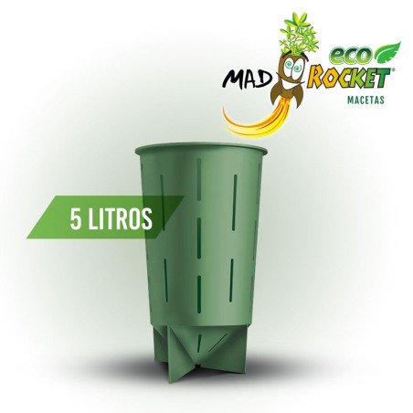 Maceta Mad Rocket Eco 5 L