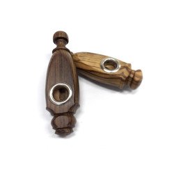 Pipa Madera Torneada Grande