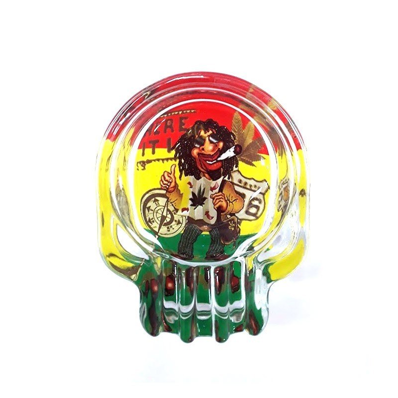 Cenicero De Vidrio Rasta  EE50073