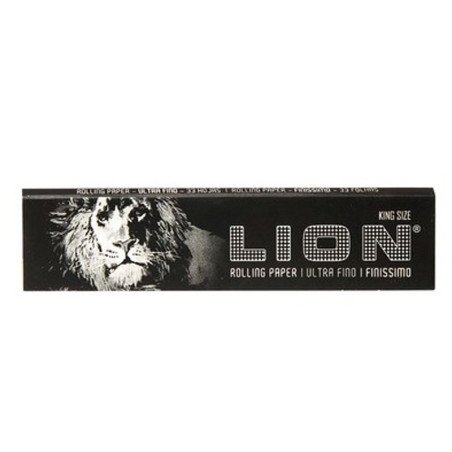 Lion Negro Ultra Fino King Size Papeles