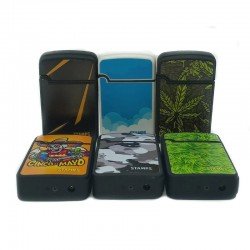 Encendedor Zengaz ZL-12 Diseño Stamps