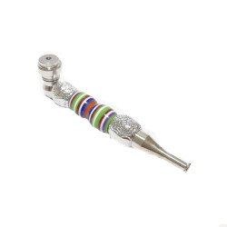 Pipa Metal Bola de Color PAG 051