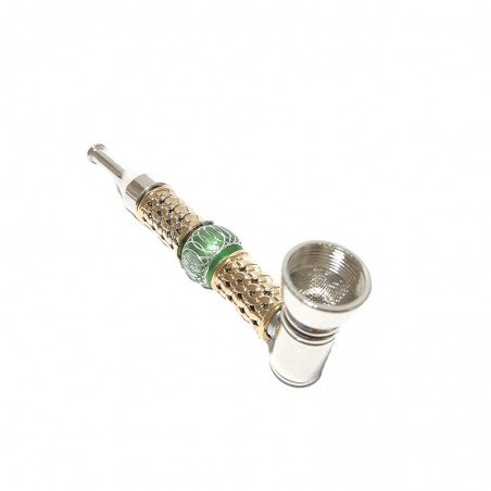 Pipa Metal Con Pelota Color PAG 058