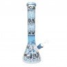 Bong de Vidrio Calavera Azul  GDE BNG 075