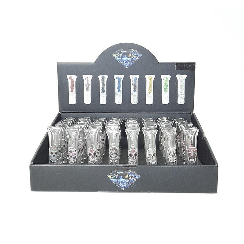 Filtro Tuquero Vidrio Calavera 6.7cm FTV002