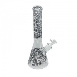 Bong Pirex Azteca Con Atrapa Hielo 294