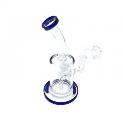 Bong Pirex Para Wax Azul 297