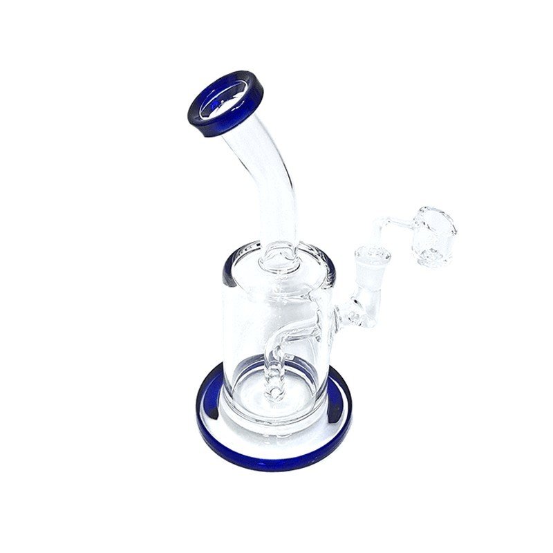 Bong Pirex Para Wax Azul 297