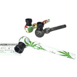 Pipa Vidrio Hoja DK 8342-2