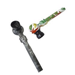 Pipa Vidrio Hoja DK 8342-2