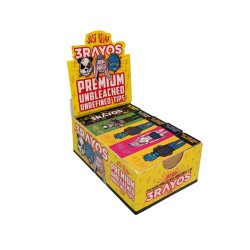 3Rayos Tips Unbleached Large