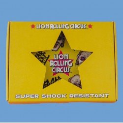 Lion Rolling Circus Glass Bandeja Mini