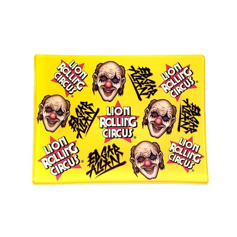 Lion Rolling Circus Glass Bandeja Mini