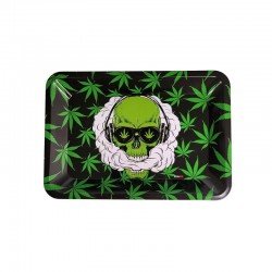 Bandeja Metal Chica Sunglass Skull MT56