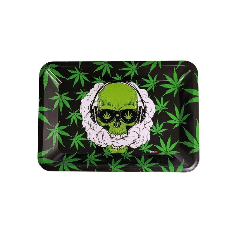 Bandeja Metal Chica Sunglass Skull MT56