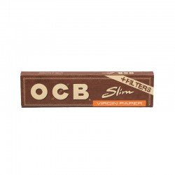 OCB Unbleached Slim + Filtros Papeles