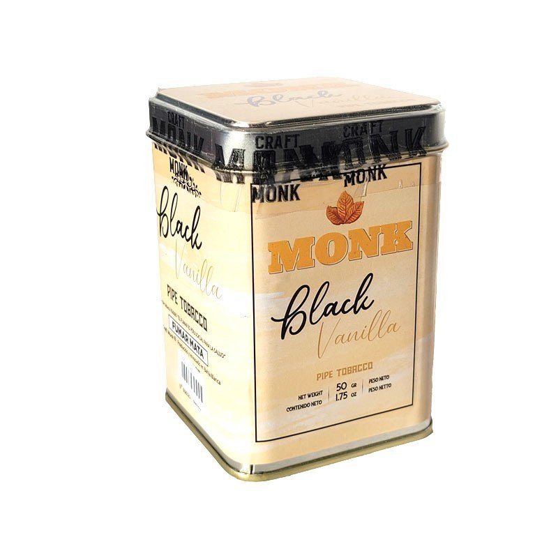 Monk Black Vainilla Lata 50gr